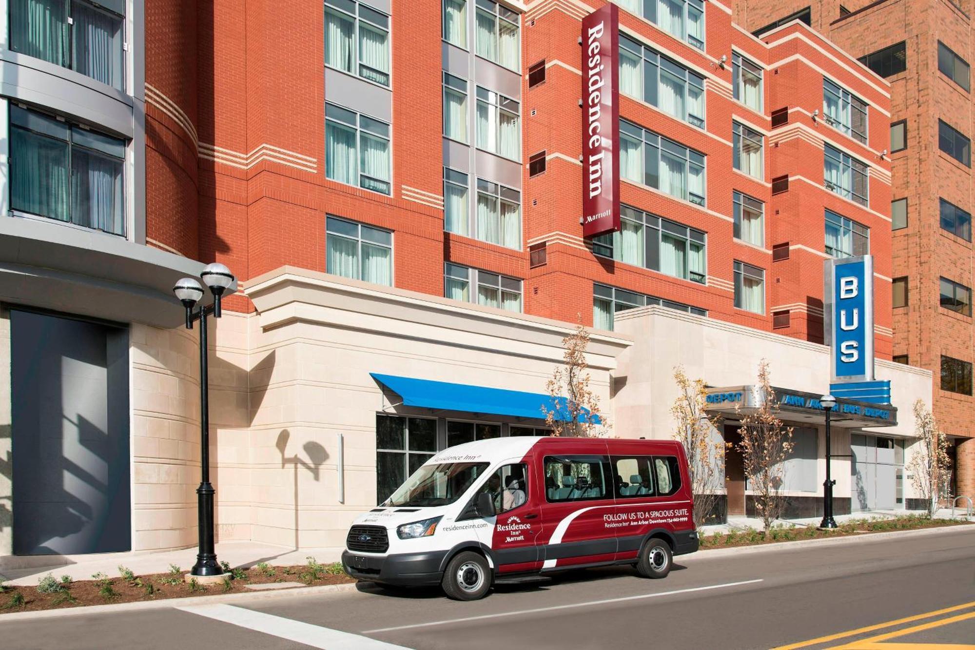 Residence Inn By Marriott Ann Arbor Downtown Bagian luar foto